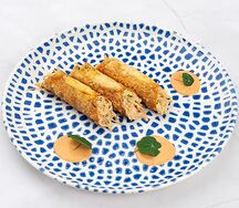 Канноли с крабом