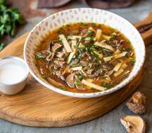 Суп из белых грибов