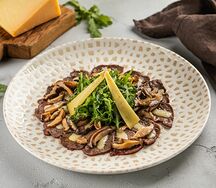 Тальята из говядины с сыром грюйер