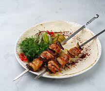 Шашлык из куриного филе