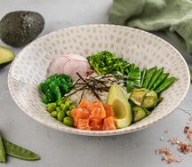 Поке с лососем