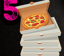 Пять пицц сет