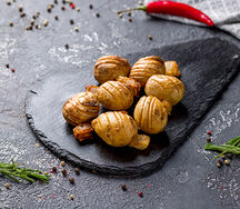 Картофель с салом