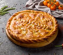 Пирог Курица с Грибами