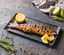 Сибас на углях