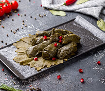 Долма из винoградных листьев