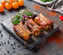 Шашлык из свиных ребрышек