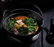 Суп набэ с морепродуктами