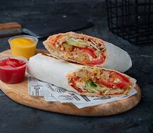 Шаверма Vegan в тортилье grill овощная