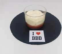 Десерт Клубника со сливками