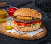 Бургер Медвежий BBQ