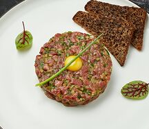 Тартар из мраморной говядины