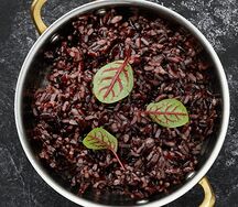 Дикий рис с овощами
