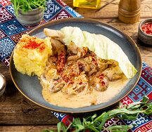 Бефстроганов куриный