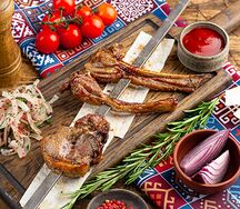 Баранина корейка три косточки