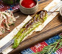 Острый перец на мангале