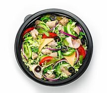Салат Курица и бекон мелт