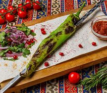 Острый перец на мангале