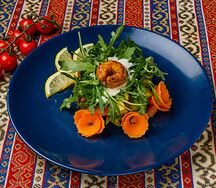 Авокадо с креветками