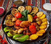 Садж с курицей