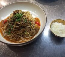 Спагетти Мясное рагу