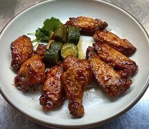 Крылья в соусе BBQ