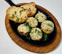 Запеченные шампиньоны