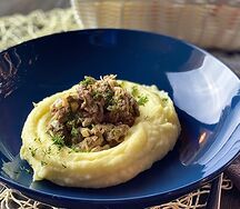 Бефстроганов с грибами