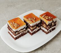 Пирожное Баварская карамель