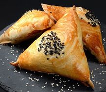 Самса слоёная с говядиной