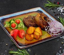 Кебаб из бараньей шеи