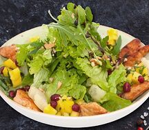 Фруктовый с лососем