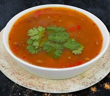 Суп Мастава с рисом и говядиной