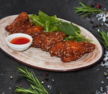 Куриные крылышки барбекю