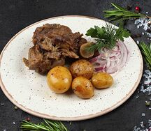 Казан-кебаб с бараниной