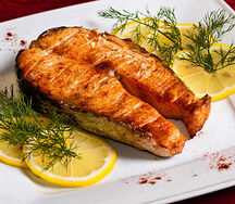 Шашлык из семги