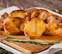 Шашлык из молодого картофеля