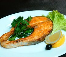 Стейк из семги