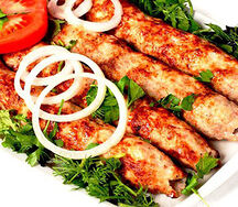 Люля-кебаб из курицы c сыром