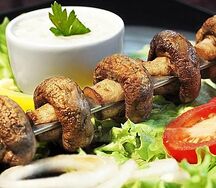 Шашлык из грибов
