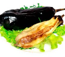 Шашлык из баклажана