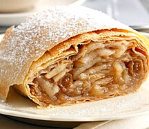 Штрудель яблочный