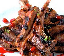 Шашлык из бараньих ребрышек