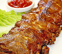 Шашлык из свиных ребрышек