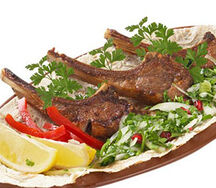 Шашлык из бараньей корейки