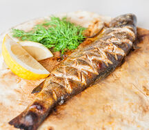 Шашлык из форели (1шт)