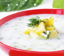 Окрошка на мацони