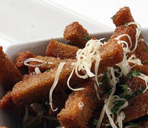 Гренки с чесноком