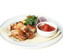 Шашлык из куриного филе