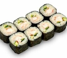 Хосомаки с креветками